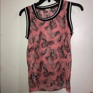 Pineapple tank top